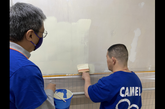 Service user joined Paint Apprenticeship Workshop.