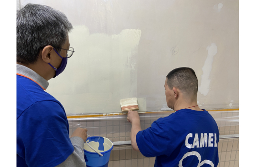 Service user joined Paint Apprenticeship Workshop.