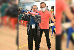 Wai Ji Joyful Aging Sports Day 2024_VR sport javelin throwing